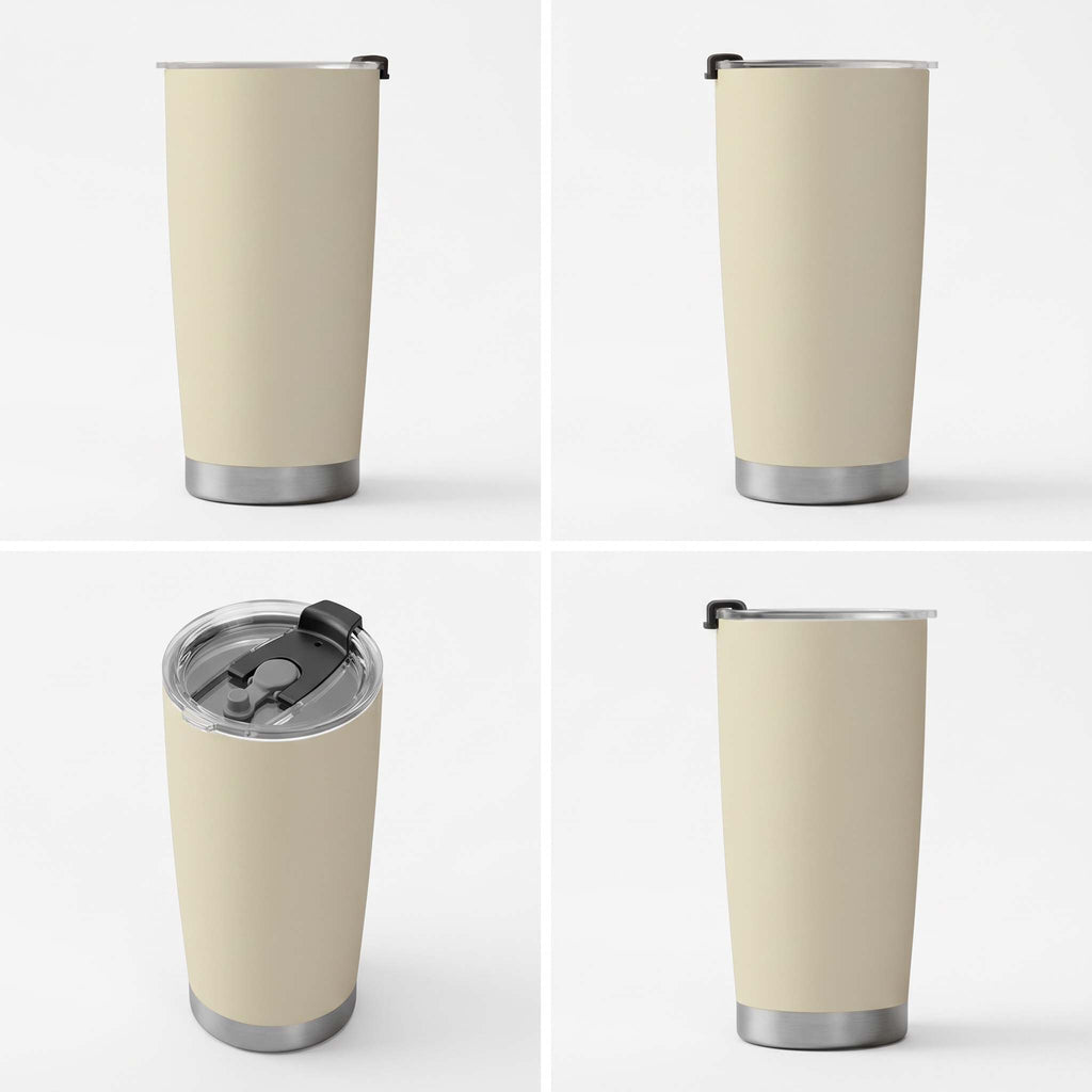20oz Tumbler with Photo & Name – Personalized Stainless Steel Travel Cup Gift