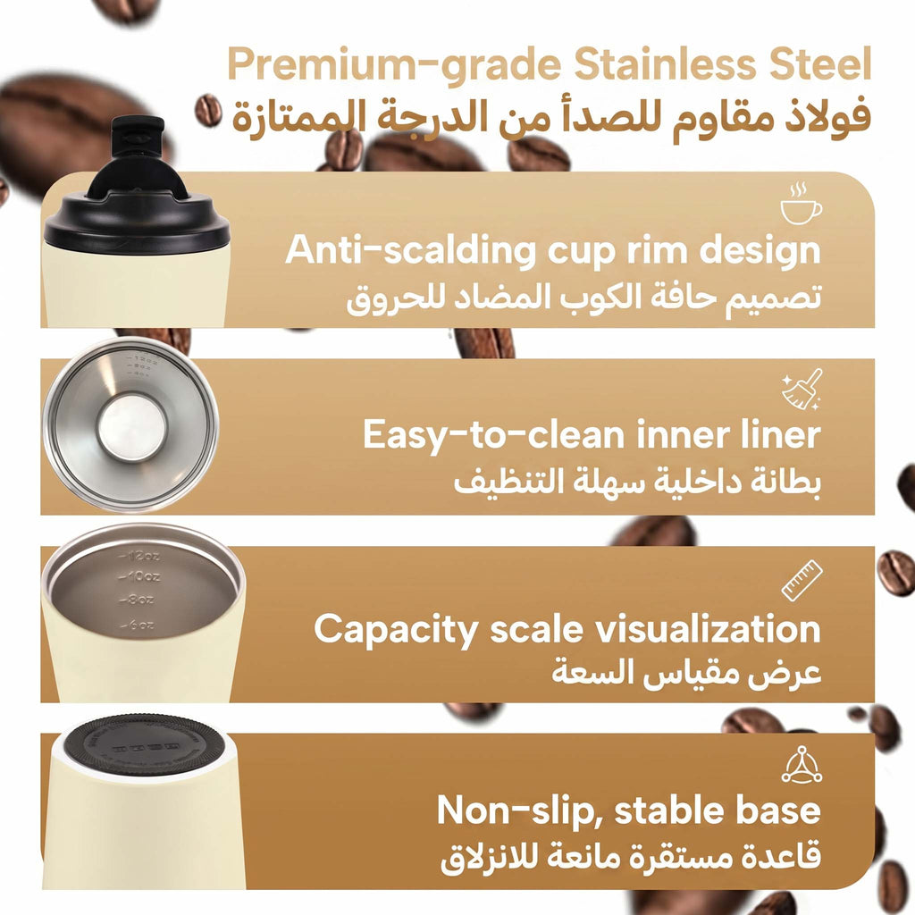 Custom 12oz Tumbler with Photo & Name – Personalized Gift in Saudi Arabia
